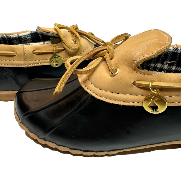 Women’s Sporto Daria Waterproof Rain Duck Shoes Great Condition size 7 - Picture 3 of 7